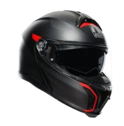 AGV Tourmodular Frequency Matt Gunmetal-Red