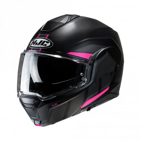 HJC I100 Beis Black/Pink MC8SF