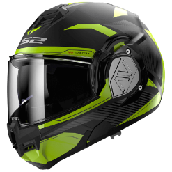 LS2 Advant Revo Matt Black HV Yellow-06