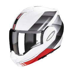 Scorpion EXO-TECH EVO GENRE Matt White-Silver-Red